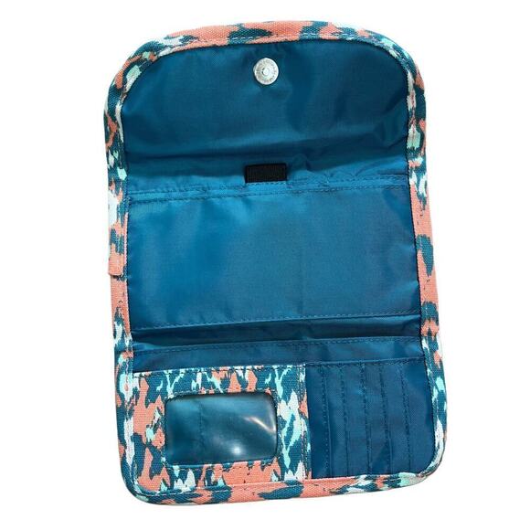 KAVU Big Spender Beach Paint Tri Fold Magnetic Snap Wallet Boho Western - Picture 3 of 10